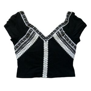 3 For 25 Black zip up sexy top